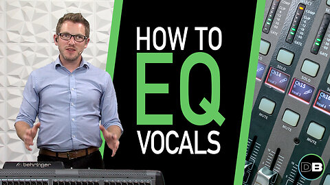 How to EQ a Vocal - Behringer X32