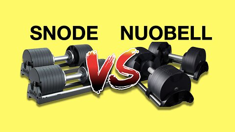 Snode AD80 vs Nuobell Adjustable Dumbbells: What's The Difference?➡️