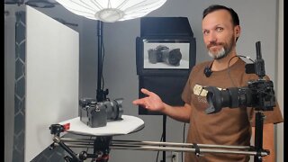 360° Spinning Camera Platform Rig for Video Product Shots from DF DIGITALFOTO