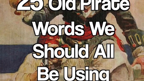 Pirate words we all need to learn