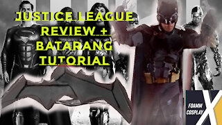 "ZACK SNYDER'S JUSTICE LEAGUE" Batarang Prop Tutorial + REVIEW