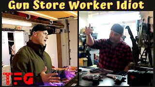 Here is an Idiot Gun Store Worker Parody