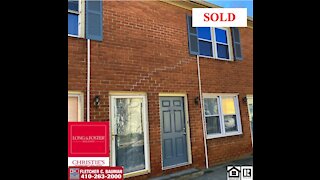 696 Rosedale Annapolis MD SOLD
