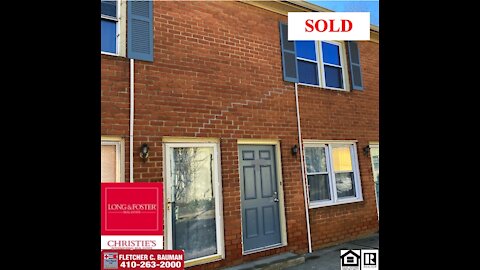 696 Rosedale Annapolis MD SOLD