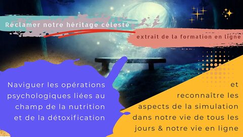 Naviguer les opérations psychologiques liées au champ de la nutrition et reconnaître la simulation