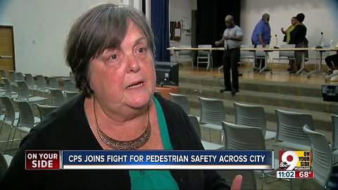 CPS joins fight for pedestrian safety across Cincinnati