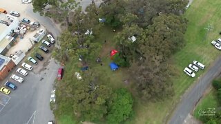 Seafood Festival Market 12 Nov 2022 by Drone