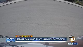 Report: San Diego roads needs more attention