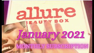 Allure Beauty Box / January 2021 + 311...worth the price hike?