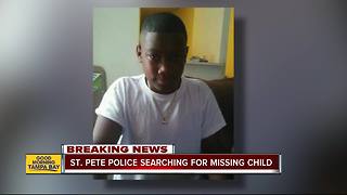 11-year-old St. Petersburg boy missing after leaving Bay Point Middle School on Tuesday