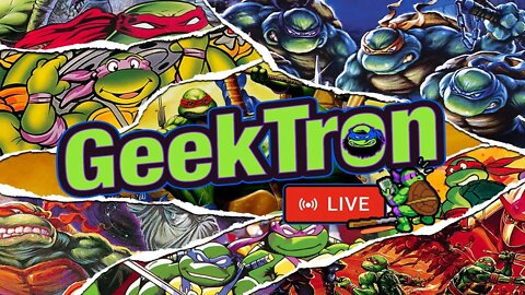 Playing TMNT The Cowabunga Collection | Geektron Live