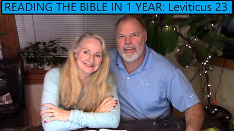 Reading the Bible in 1 Year - Leviticus Chapter 23
