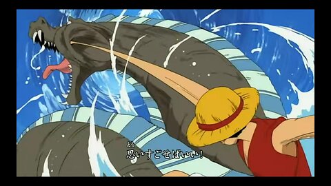 Luffy Hits Seaking
