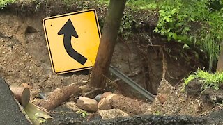 Kungle Road bridge in Norton still not fixed 15 months after it washed away
