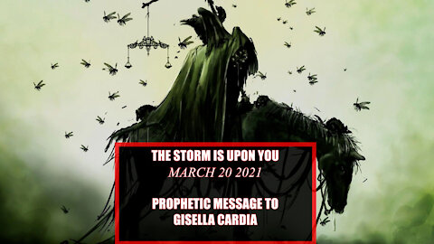 The storm Is upon You - prophetic Message by Gisella Cardia