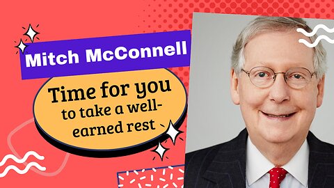 Mitch McConnell should resign now
