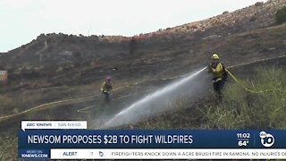 Newsom proposes $2B to fight wildfires