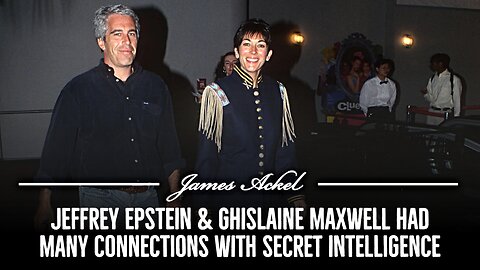 Jeffrey Epstein & Ghislaine Maxwell had many connections with secret intelligence 🕵️‍♀️🕵🏻‍♂️