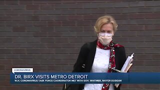 Dr. Birx applauds Michigan's COVID response during meeting with governor, Detroit mayor