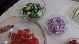 Cooking for Heart Health Month: Greek Village Salad