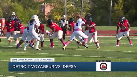 DEPSA beats Voyageur in WXYZ Game of the Week