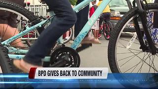 Boise police give bicycles to children in need