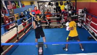 12 Year Old With Super Boxing Abilities.