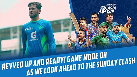 Revved up and ready!🏏💥Game mode 🔛 as we look ahead to the Sunday clash #PAKvIND | #AsiaCup2023