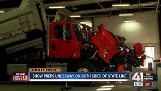 How crews are prepping for the winter weather