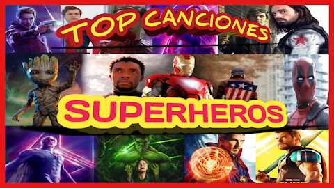 [TOP CANCIONES] 😱🔴 En Peliculas de SUPERHEROES que quizás no conocias 🔴😱