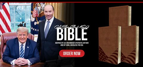 God Bless The USA Bible President Trump Partners With Lee Greenwood