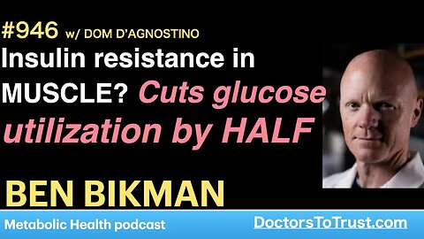 BEN BIKMAN a | Insulin resistance in MUSCLE? cuts glucose utilization by HALF