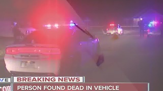 Person found dead in vehicle in Lawrence