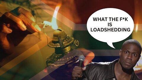 Kevin Hart vs Loadshedding. South Africans warns Kevin to bring his own Generator.