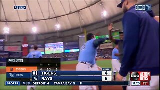 Ji-Man Choi's has 2-run single in 9th inning as Tampa Bay Rays beat Detroit Tigers 5-4