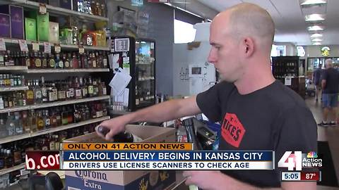 An inside look at alcohol delivery in KC