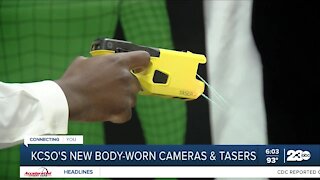 KCSO shows off their new body-warn cameras, tasers