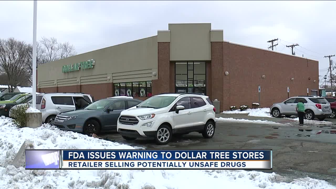 FDA issues warning to Dollar Tree about selling 'potentially unsafe drugs'