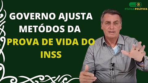Governo ajusta metódos da prova de vida do INSS - Live Bolsonaro 03/02/2022