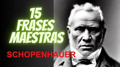 SCHOPENHAUER, vida y frases GENIALES 👨‍🏫en ESPAÑOL