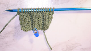 How to Knit the 3 x 2 Rib Stitch