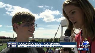 Colorado Kids Talk Sports- New Stadium Name