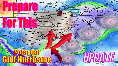 Potential Gulf/East Coast Hurricane Update! Dangerous Heat Today! - The WeatherMan Plus