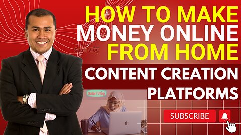 How to Make Money Online from Home: Content Creation Platforms