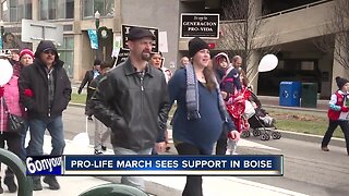 Pro-Life march sees support in Boise