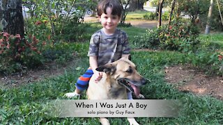 Relaxing Piano Music by Guy Faux - "When I Was Just A Boy" - Free Sheet Music Download.