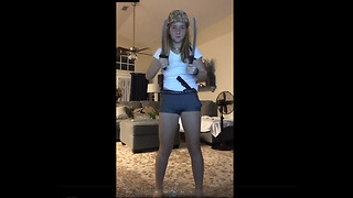 Girl Plays With Swords, Makes Terrible Mistake!!!