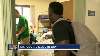 Marquette students move in today