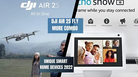 Best DJI Air 2S Fly More Combo | Unique Smart Home Devices 2022 | smart home devices | #smartdevice