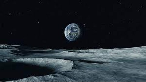 Moon - Close Up View - Real Sound. HD